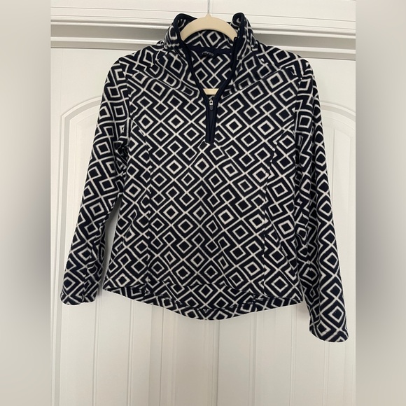 Lands’ End Quarter Zip Pullover - Picture 1 of 5